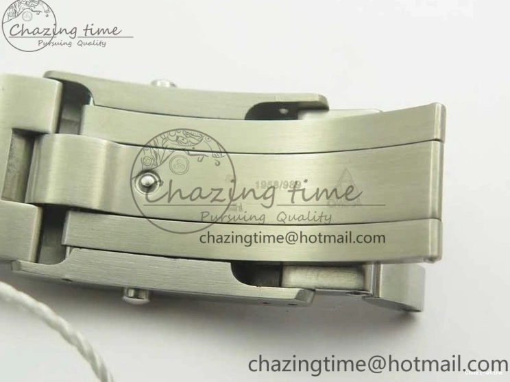 0419 Durable Speedmaster Professional SS OMF Best Edition Black Dial on SS Bracelet Manual Winding Chrono Movement 7995